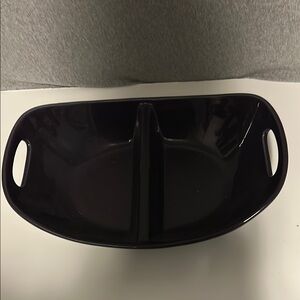 📦Rachael Ray split purple serving Dish
